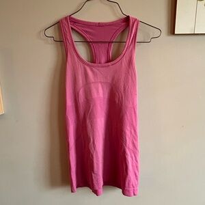 Lululemon Pink Swiftly Tanktop